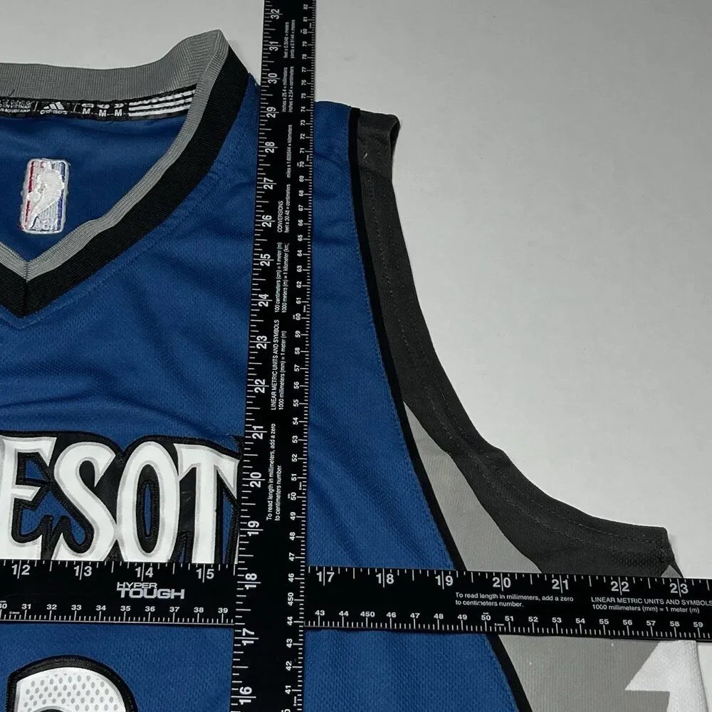 Minnesota Timberwolves KARL-ANTHONY TOWNS Jersey Men Sz M  Basketball Length +2